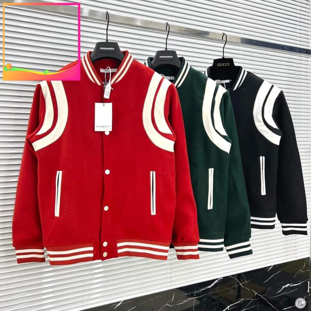 3ee Áo Khoác varsity Xanh áo bomber Teddy SLP nam nữ - Áo bomber Sơn Tùng MTP Siêu Hot 2023