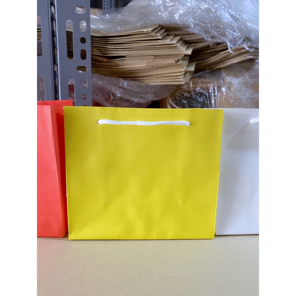 10 cái Túi giấy Kraft JAPAN CAO 11 NGANG 12 HÔNG đáy 6 cm