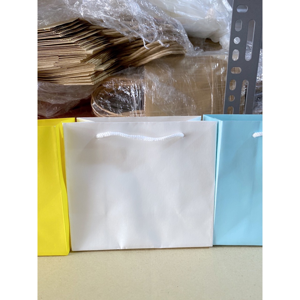 10 cái Túi giấy Kraft JAPAN CAO 11 NGANG 12 HÔNG đáy 6 cm