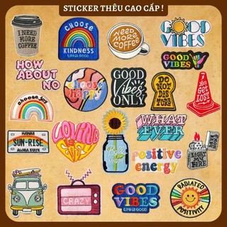 Sticker dán ủi, trang trí quần áo. Miếng dán ủi vá