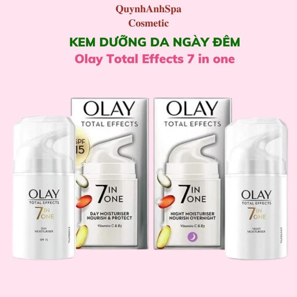 Kem Dưỡng Olay Total Effects 7 In 1 Ngày Và Đêm 50ml - sáng da chống lão hóa