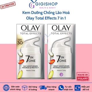 Kem Dưỡng Olay Total Effects 7 In 1 Ngày và Đêm Dưỡng Da