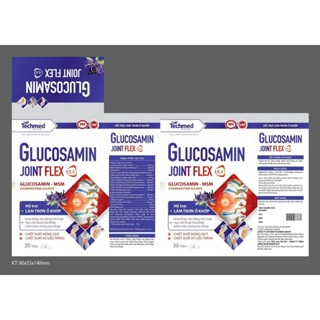 Glucosamin Joint Flex Viên uống bổ xương khớp giảm đau xương khớp Lọ 50