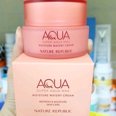 Kem dưỡng ẩm Super Aqua Max Moisture Watery Cream cho da khô ( mẫu mới 2021)