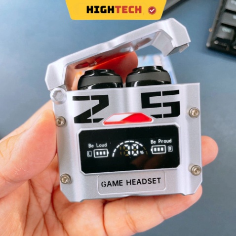 Tai nghe bluetooth gaming M25, delay cực thấp khi chơi game, có mic, kiêm sạc dự phòng, chống nước ipx7 TECHHIGH