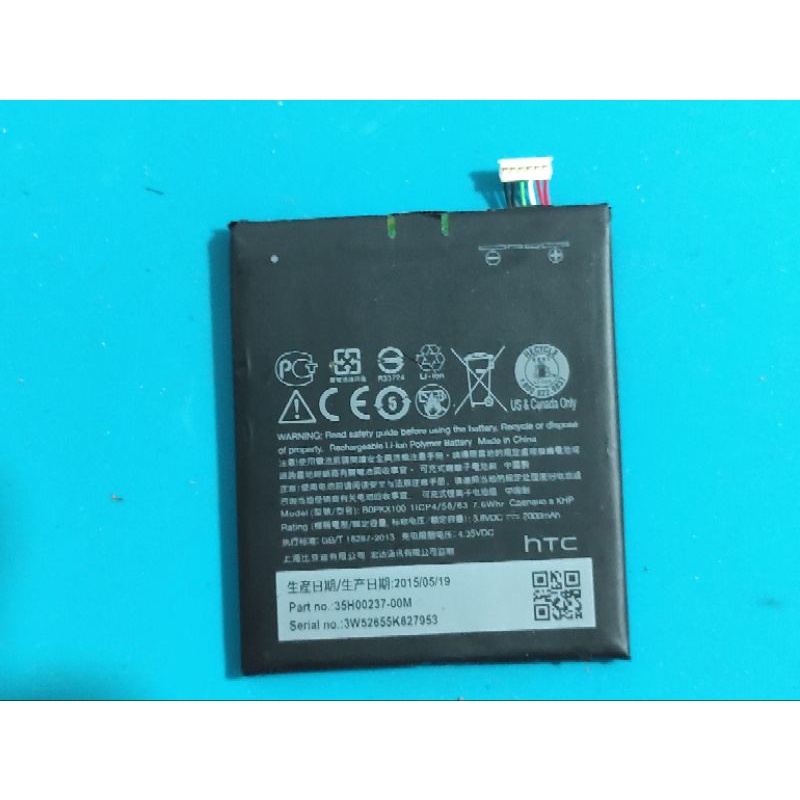 Pin HTC Desire 626 / Desire 630 / BOPKX100 Tháo Máy Hoạt Động Tốt