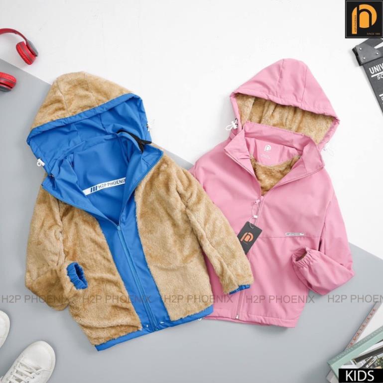 Áo khoác gió LÓT LÔNG BÉ TRAI, BÉ GÁI cao cấp