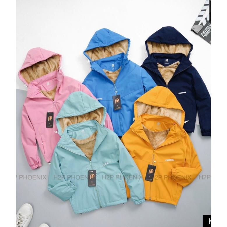 Áo khoác gió LÓT LÔNG BÉ TRAI, BÉ GÁI cao cấp