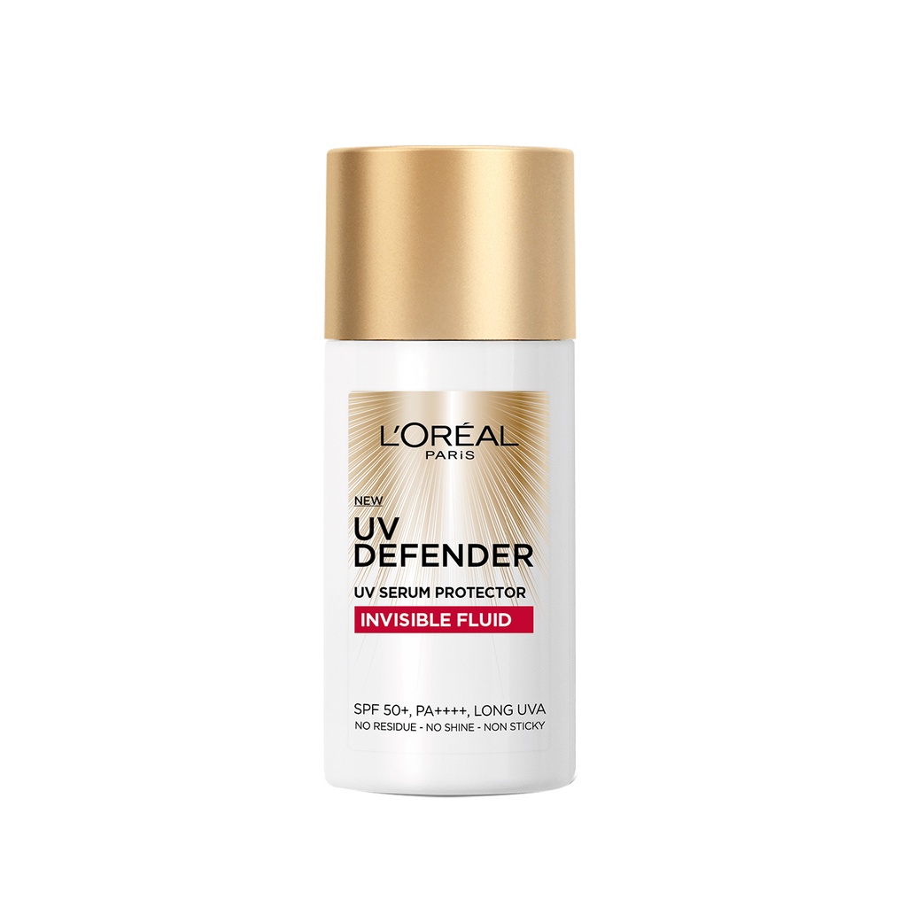 Kem chống nắng x20 thoáng da mỏng nhẹ L'Oreal Paris UV Defender Serum 50ml SPF 50++