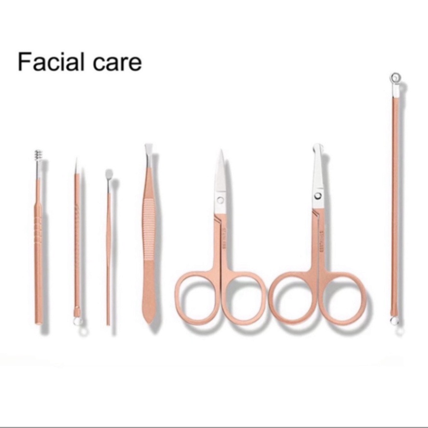 Bộ Dụng Cụ Bấm Móng Tay 16 món - Bộ Cắt, Bấm Dũa Móng Tay - Sét Dụng Cụ Làm Móng 3DM 18 Chi Tiết Nail Care Cao Cấp