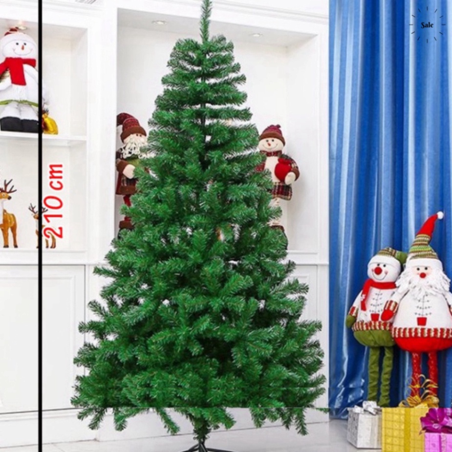 Cây thông noel 1m5 và 1m8 tán dày đầy đủ phụ kiện trang trí cây thông 2023