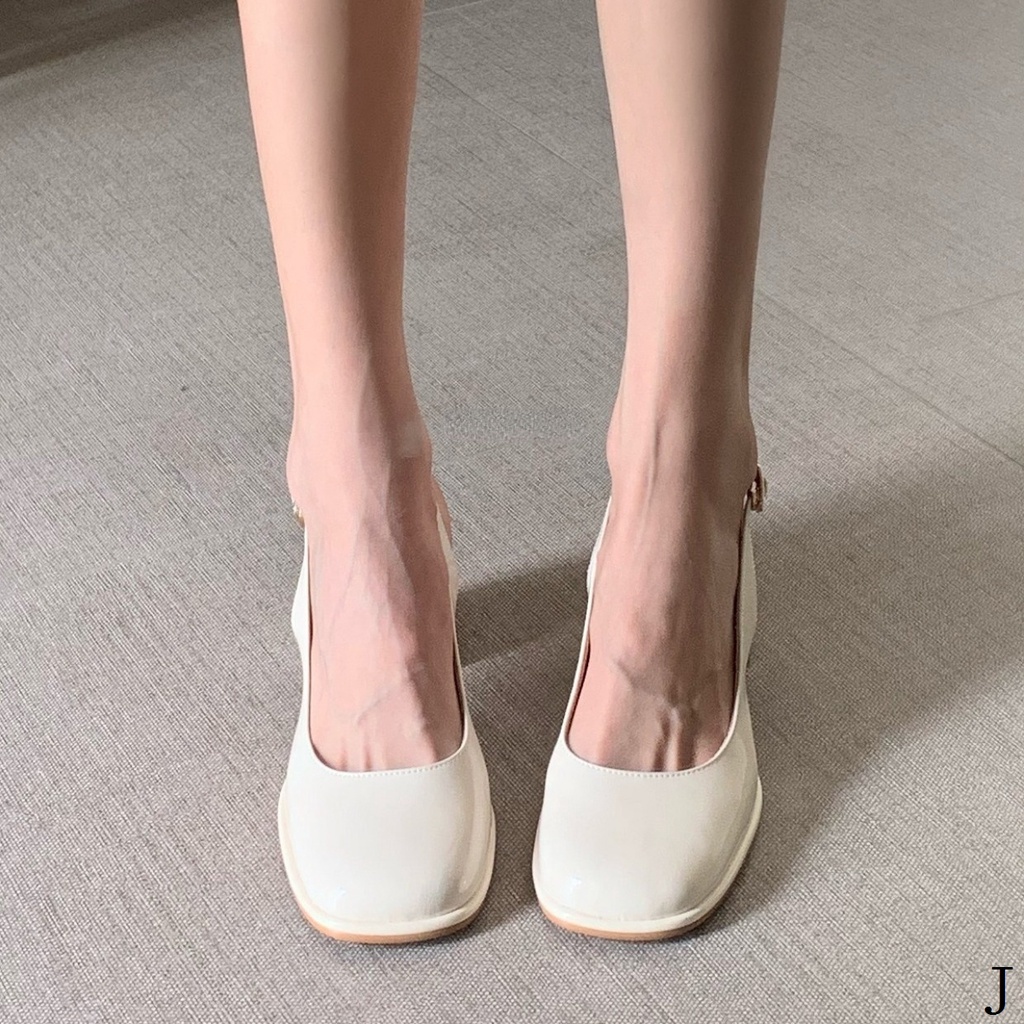 Giày Xăng Đan Cao Gót Hở Ngón Thời Trang Mùa Hè 2023 Phong Cách Pháp Cho Nữ