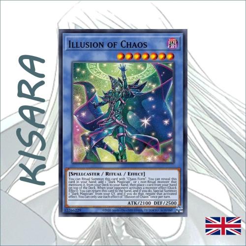 Bài lẻ Yugioh Illusion of Chaos - MP23-EN017 - Secret Rare 1st Edition