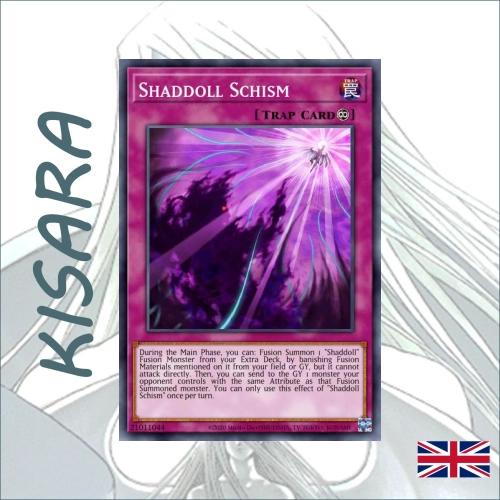 Bài lẻ Yugioh Shaddoll Schism - RA01-EN077 - Secret Rare 1st Edition