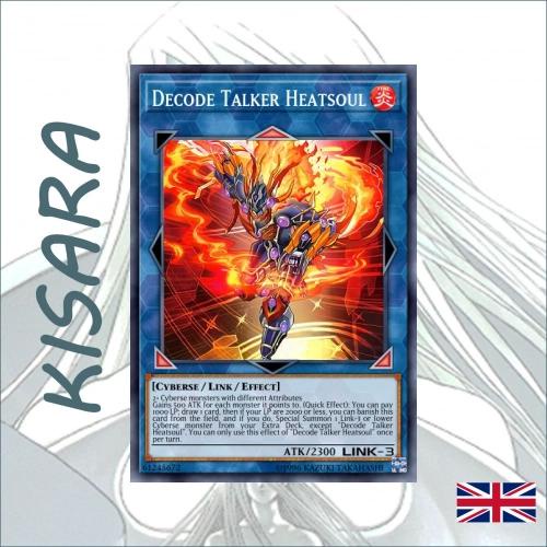 Bài lẻ Yugioh Decode Talker Heatsoul - RA01-EN048 - Super Rare 1st Edition