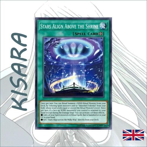 Bài lẻ Yugioh Stars Align Above the Shrine - AGOV-EN061 - Common 1st Edition