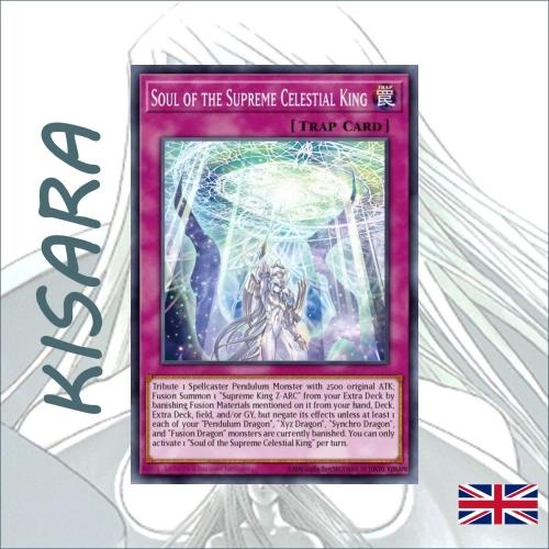 Bài lẻ Yugioh Soul of the Supreme Celestial King - AGOV-EN069 - Common 1st Edition
