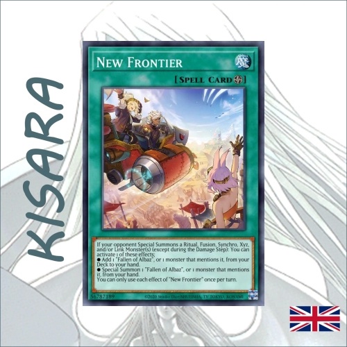 Bài lẻ Yugioh New Frontier - CYAC-EN054 - Common 1st Edition