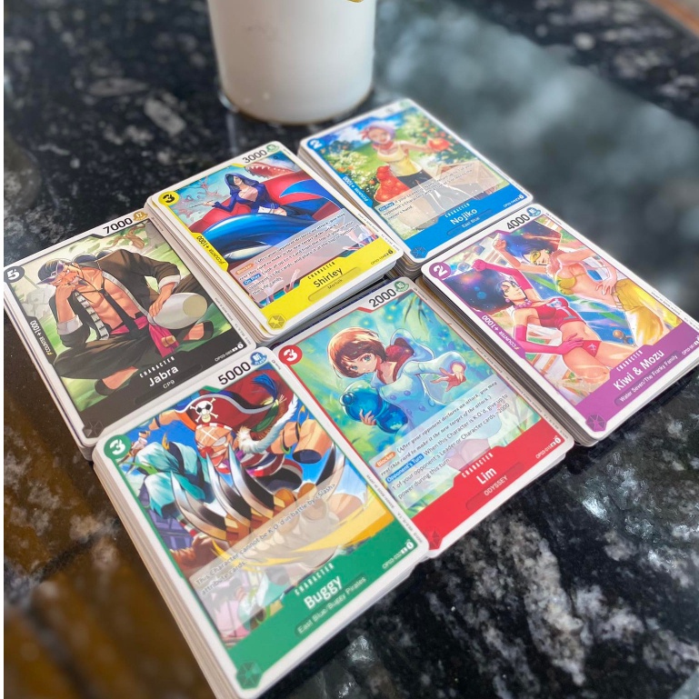 Gói 10 lá bài chính hãng One Piece random ngẫu nhiên - Thẻ bài do Bandai sản xuất - Tặng kèm sleeve bọc bài
