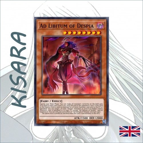 Bài lẻ Yugioh Ad Libitum of Despia - MP22-EN192 - Common 1st Edition