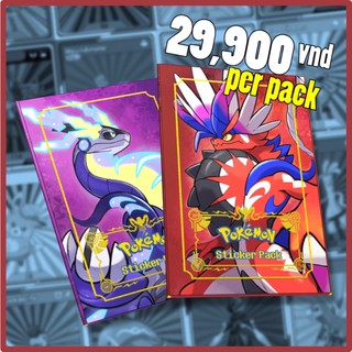 Gói thẻ sticker hình dán Pokemon Gen 9 từ Kisara