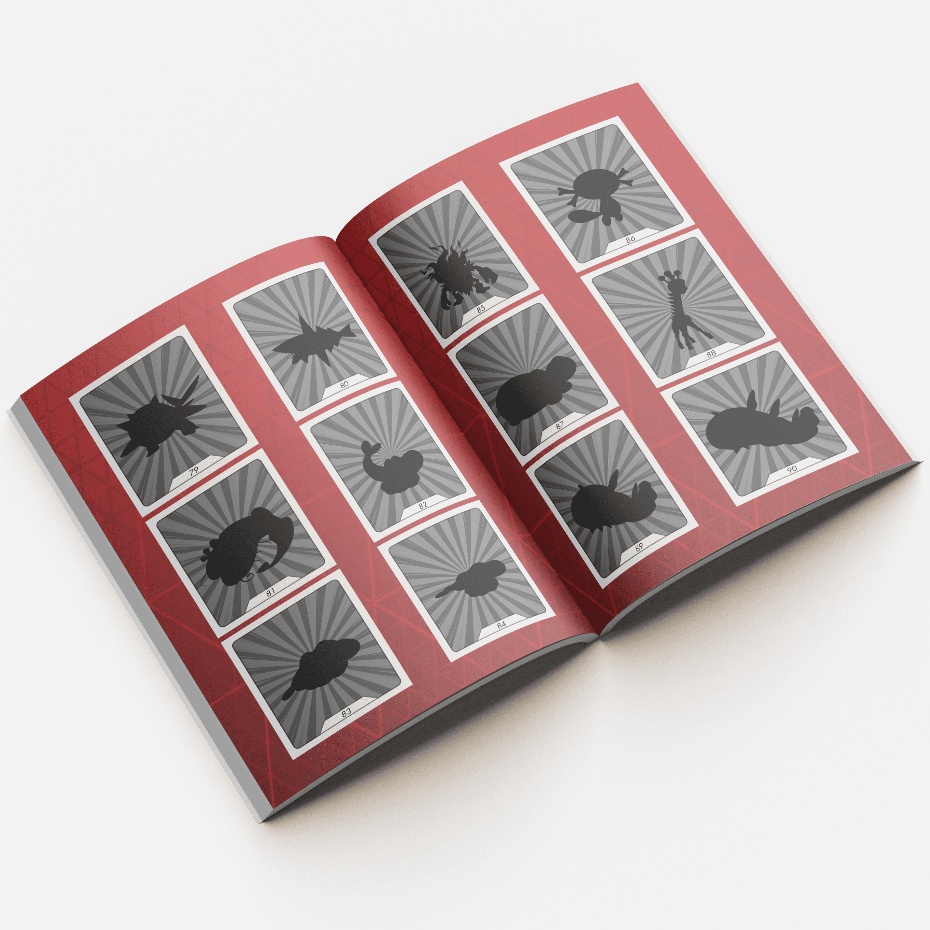 Albumn Bộ sưu tập hình dán sticker Pokémon Gen 9  từ Kisara