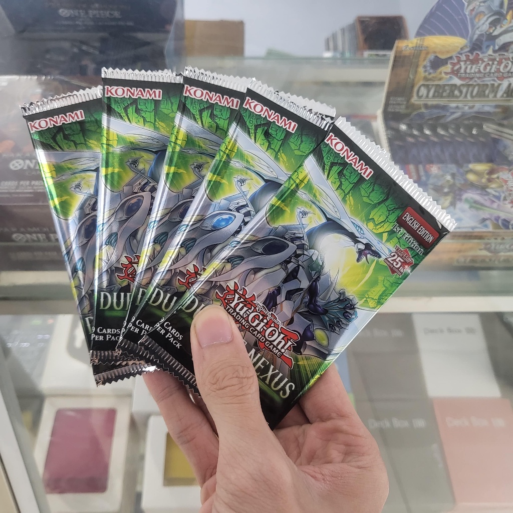 Gói Bài Tăng Cường YugiOh! Booster Pack: Duelist Nexus  - Chính Hãng Konami - Nhập Khẩu từ Anh
