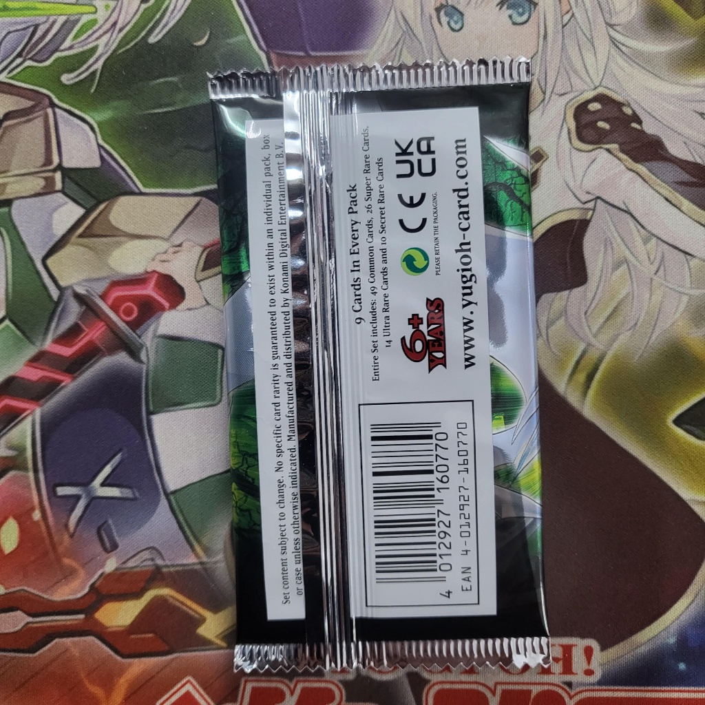 Gói Bài Tăng Cường YugiOh! Booster Pack: Duelist Nexus  - Chính Hãng Konami - Nhập Khẩu từ Anh