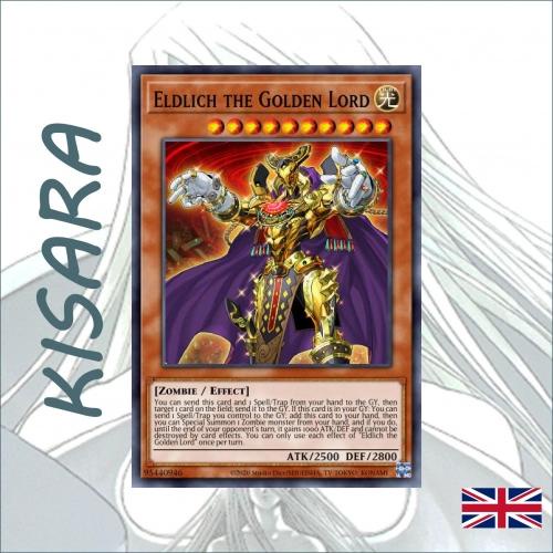 Bài lẻ Yugioh Eldlich the Golden Lord - RA01-EN019 - Ultra Rare 1st Edition