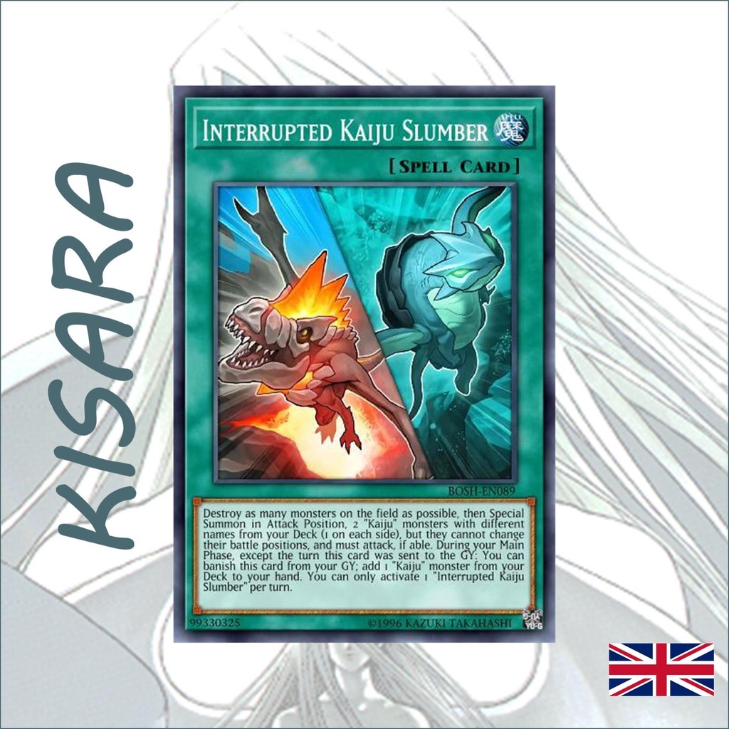 Bài lẻ Yugioh Interrupted Kaiju Slumber - BROL-EN075 - Ultra Rare 1st Edition