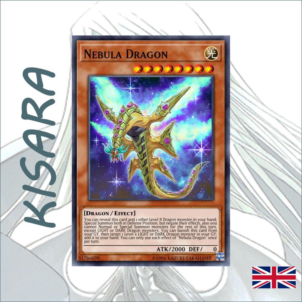 Bài lẻ Yugioh Nebula Dragon - MP20-EN159 - Common 1st Edition