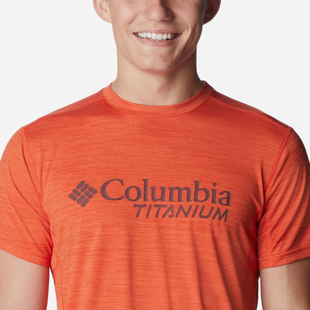 Áo thun ngắn tay thể thao nam Columbia Titan Pass™ Graphic - 1991472839