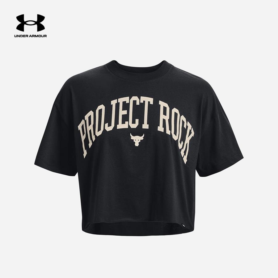 Áo thun thể thao nữ Under Armour Project Rock - 1373594-001