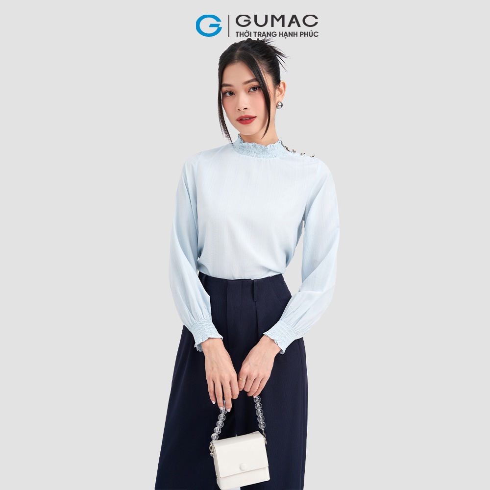 Quần tây nữ lưng liền túi xéo GUMAC QC11039