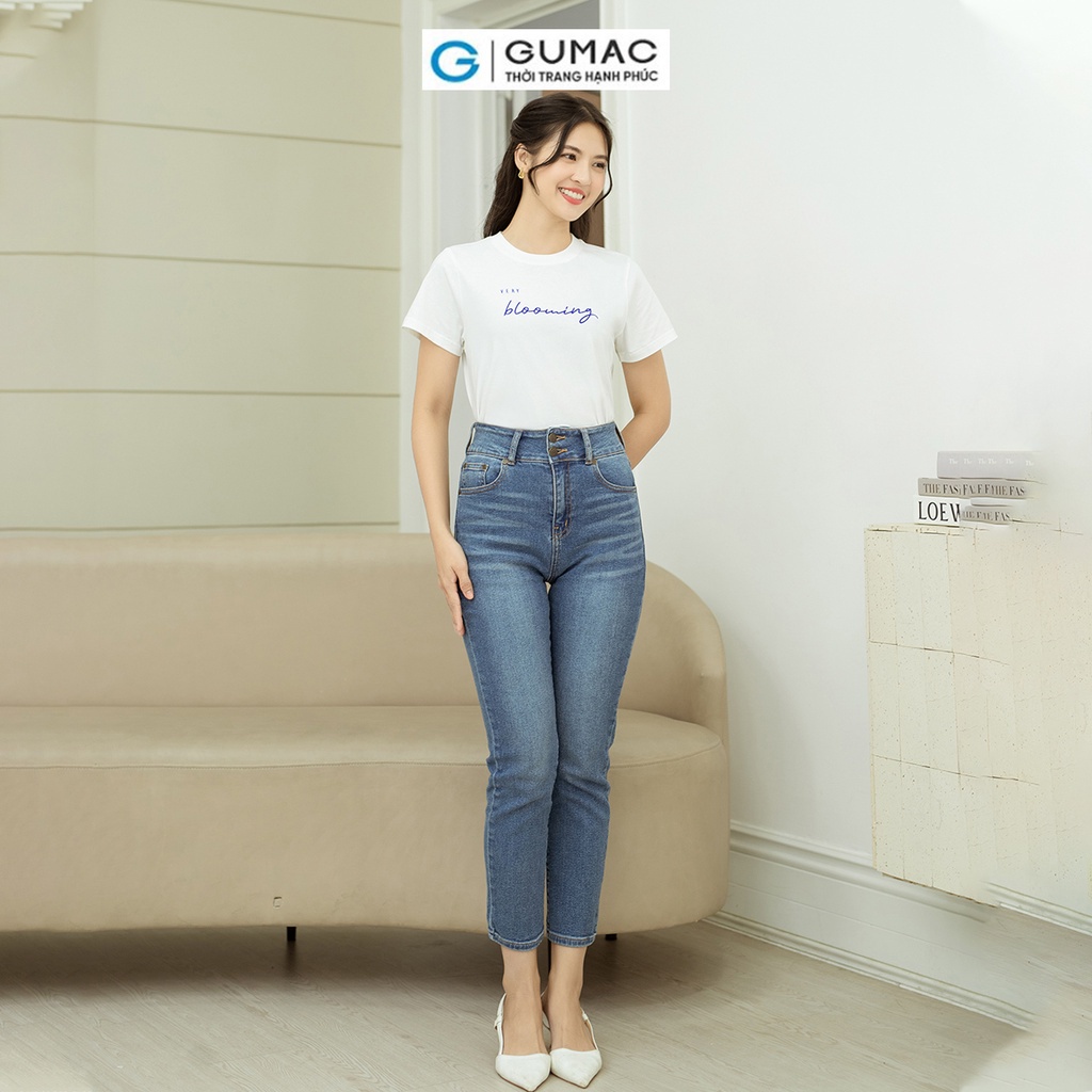 Quần Jeans slim GUMAC QJD08041