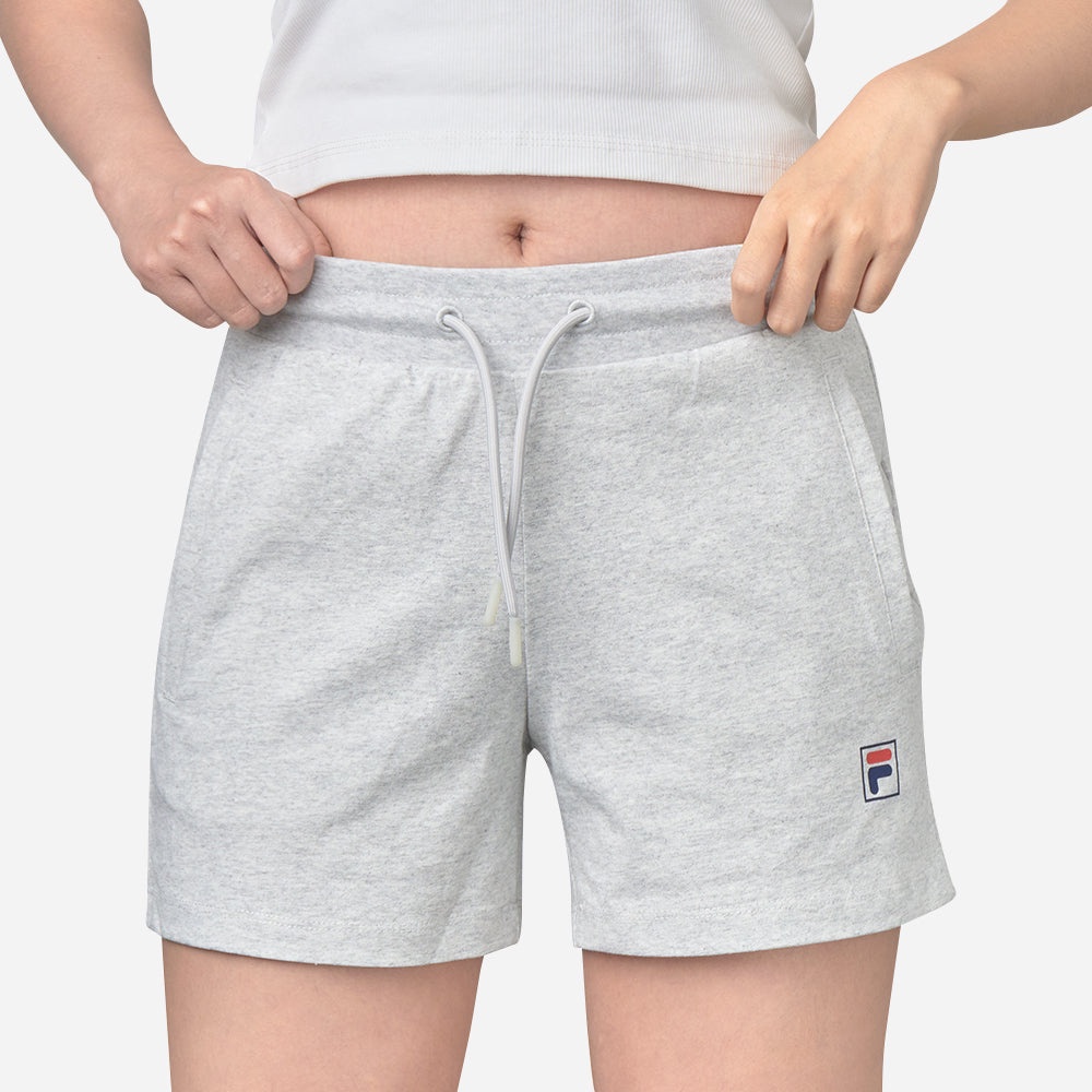Quần ngắn thể thao nữ Fila Value Pack Regular Basic Logo - FW2HPF006F-DM