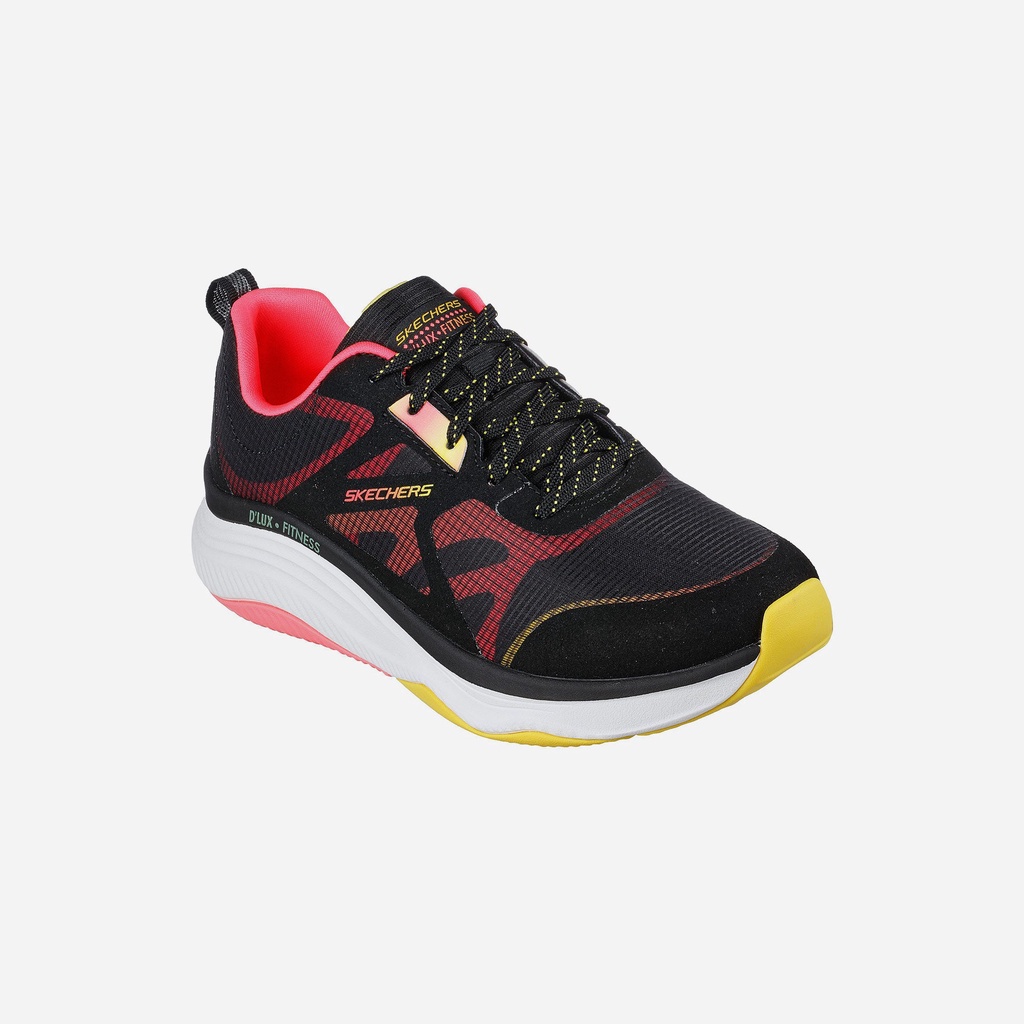 Giày sneaker nữ Skechers D'Lux Fitness - 149834-BKMT
