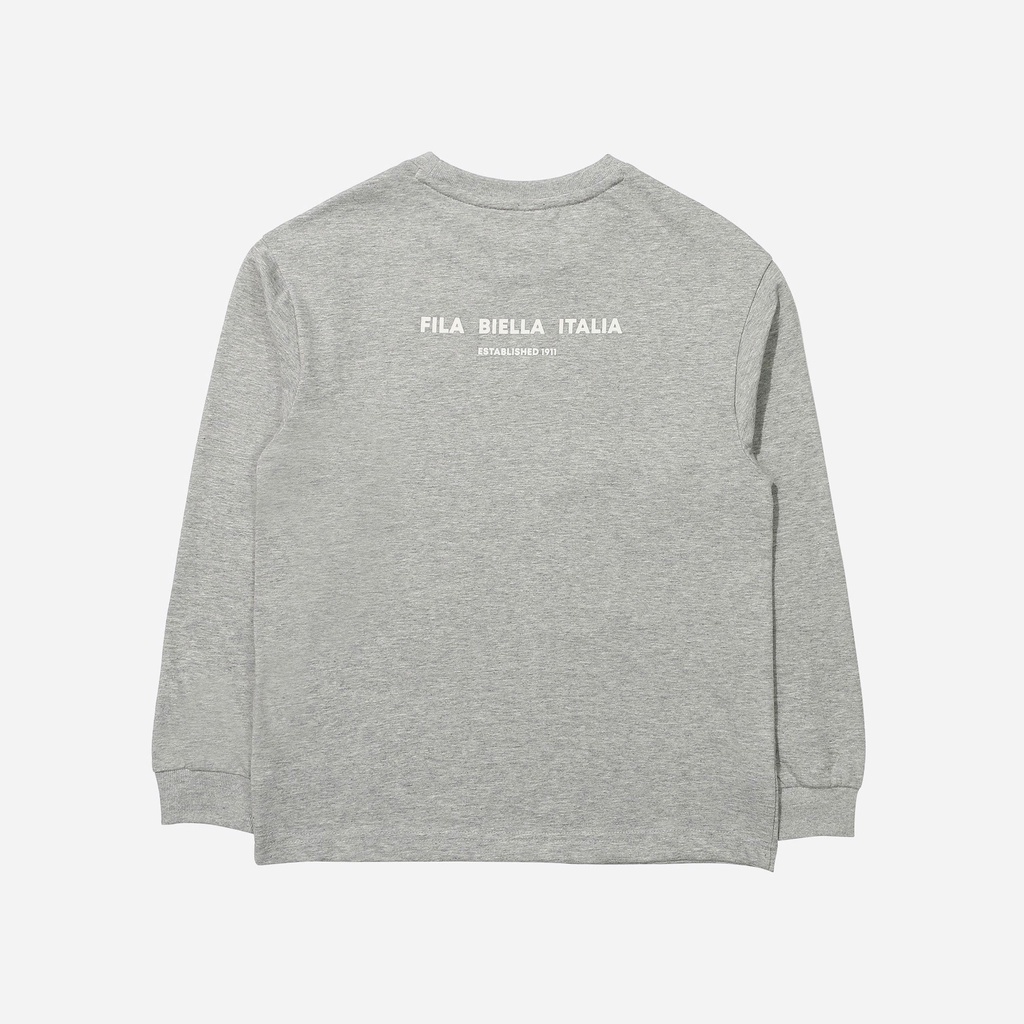 Áo thun tay dài thời trang trẻ em Fila Weaving Logo - FK2RLE3102X-LML