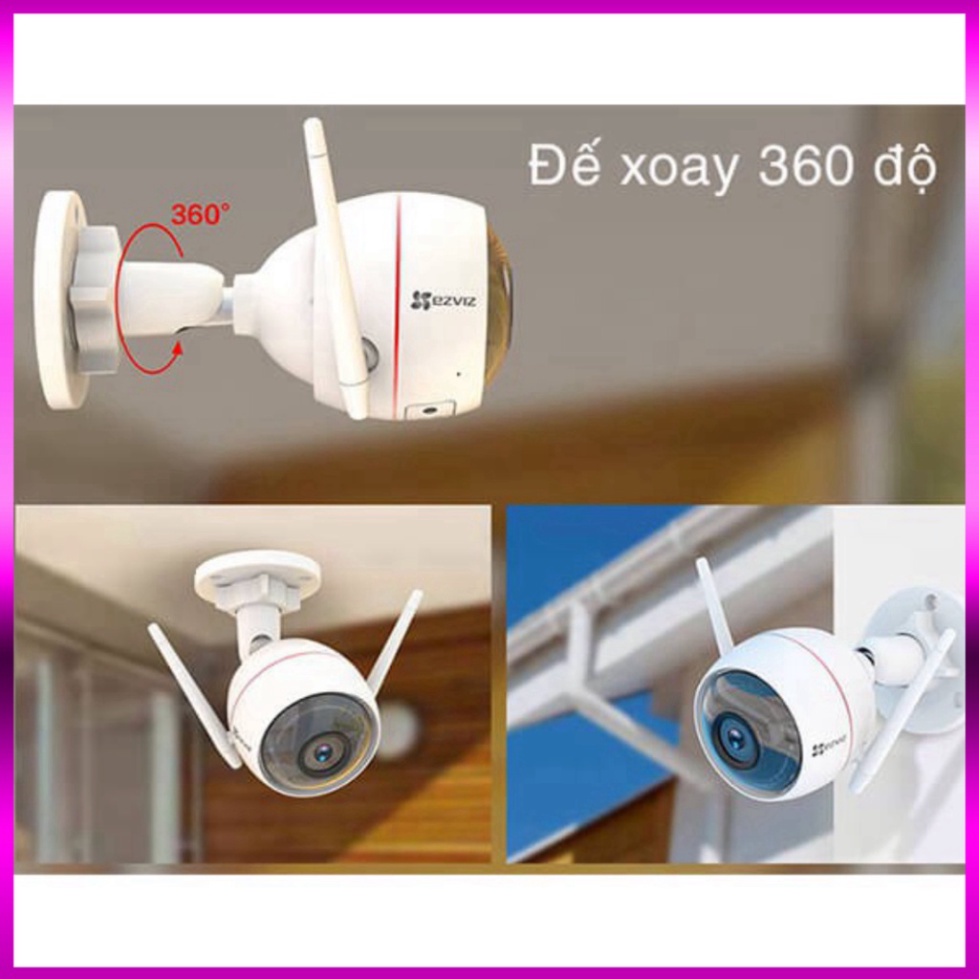 Camera WIFI Ngoài Trời Thông Minh EZVIZ C3X C3N MÀU BAN ĐÊM 2MP 1080P FullHD C3TN C3W C3WN HIKVISION CHÍNH HÃNG 24TH - s