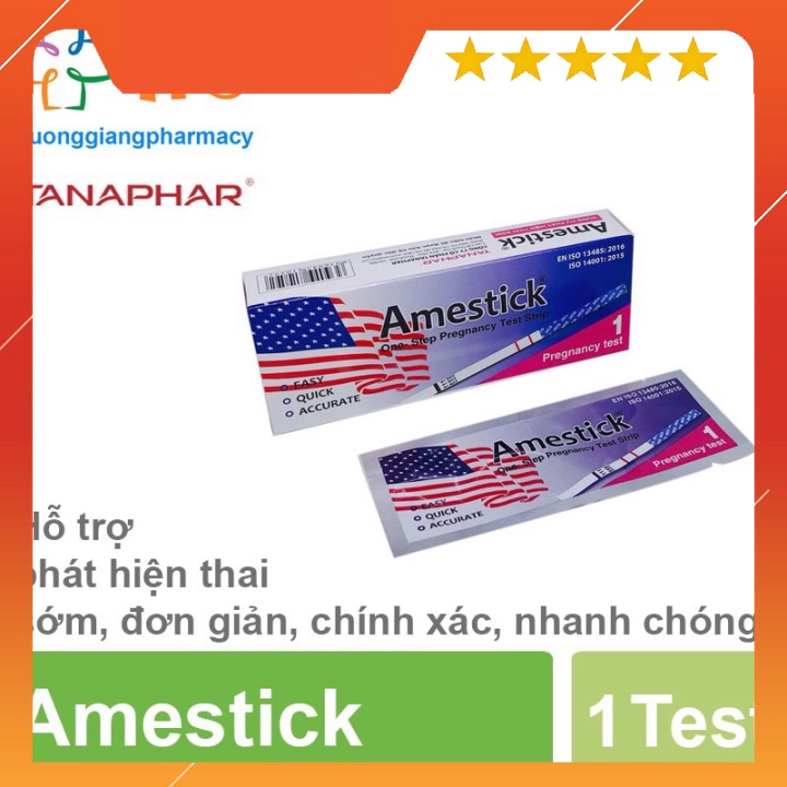 Que thử thai Amestick - Test thử thai nhanh và chính xác