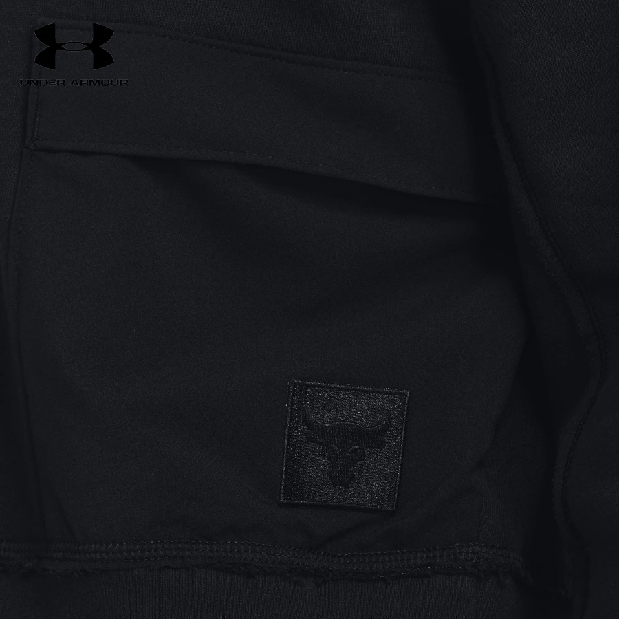 Áo thun tay dài thể thao nữ Under Armour Project Rock Fleece - 1365989-001