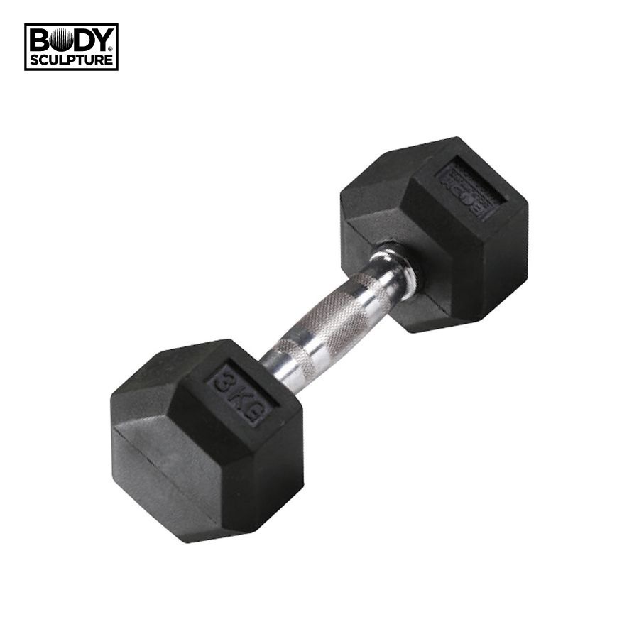 Tạ tập gym lục giác 3kg Body Sculpture - BW-460-3KG