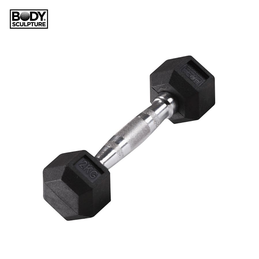 Tạ tập gym lục giác 2kg Body Sculpture - BW-460-2KG