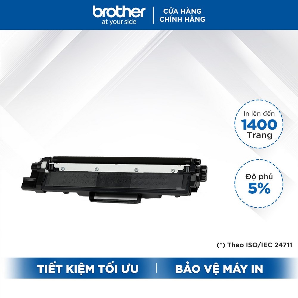 [Mã ELCL12 giảm 9% đơn 300K] Mực in laser màu Brother TN-263BK (đen) cho HL-L3230CDN/ DCP-L3551CDW/ MFC