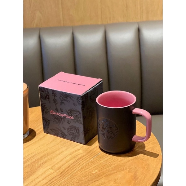 Cực hiếm full.box Cốc sứ Jennie  Blackpink x Star.bucks 473ml