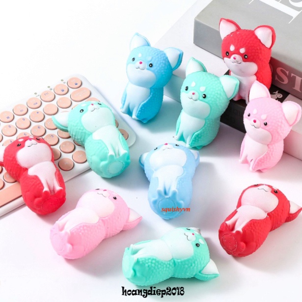 Squishy MÈO HỒNG thuộc cốc squishy cốc thỏ hồng xinh đẹp ngộ nghĩnh