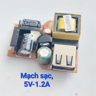 Mạch sạc 5v - 1.2a, hàng thanh lý xưởng.
