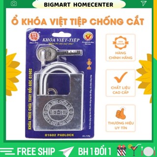 Ổ Khóa Cửa Việt Tiệp Chống Cắt Chính Hãng Nhiều Kích Cỡ An Toàn Cao 