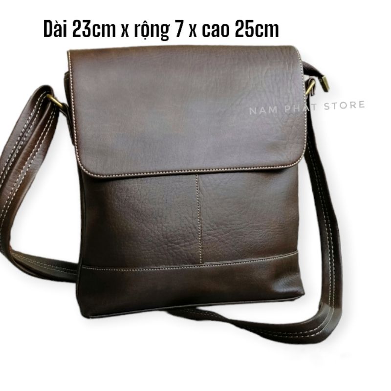 Túi đeo chéo vai nam da xịn chống nước TX22