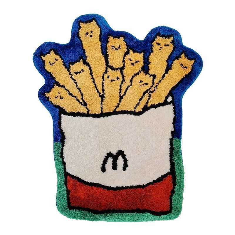 Thảm Chùi Chân Chống Trượt Họa Tiết Hoạt Hình Dễ Thương